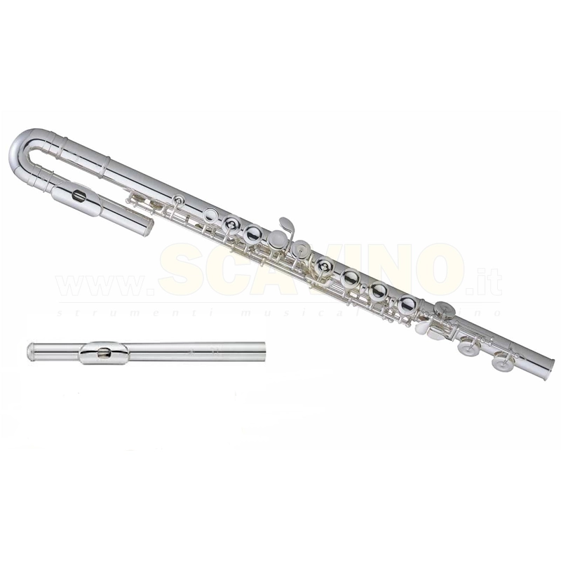 Florian AL302S Flauto Traverso Contralto in Sol Doppia Testata