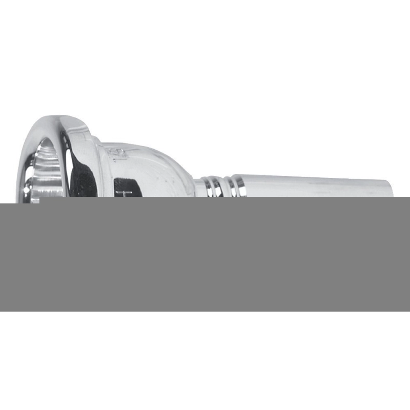 Vincent Bach 5GL Bocchino per Trombone Tenore Penna Larga Argentato