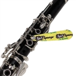 Key Leaves Spit Sponge Panno per Pulizia Tamponi Clarinetto e Flauto