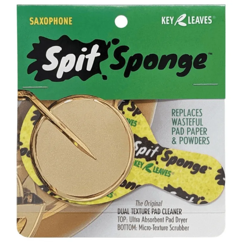Key Leaves Spit Sponge Panno per Pulizia e Manutenzione Tamponi Sax