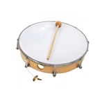 Tamburello Ritmico cm.30 pelle plastica regolabile