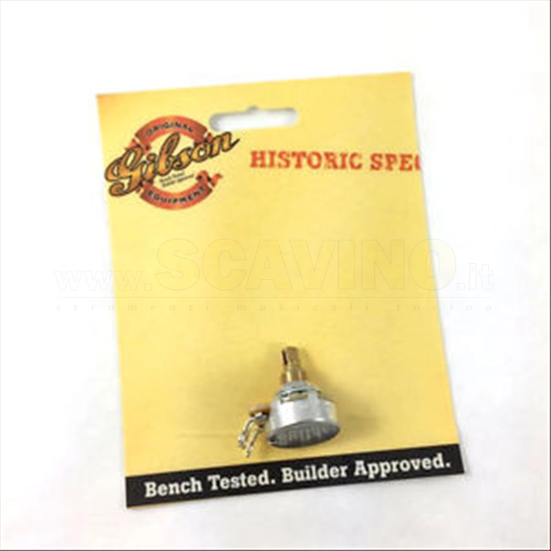 Gibson PPAT-059 Historic Potentiometer 500k Ohm Audio Taper