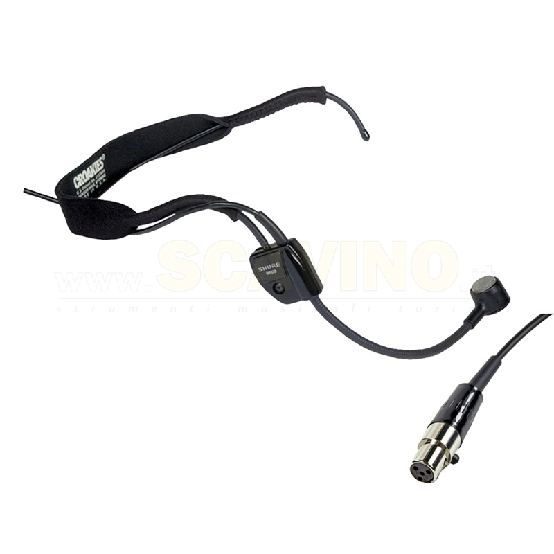 Shure WH20TQG Microfono ad archetto con terminazione per radiomicrofono shure