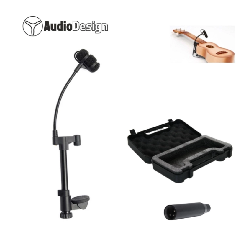 Audio design Pa Mag Microfono a Condensatore per Chitarra Acustica Orientabile