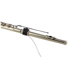 Audio design Pa Mft Microfono per Flauto Orientabile, Incluso adattatore XLR e Supporto