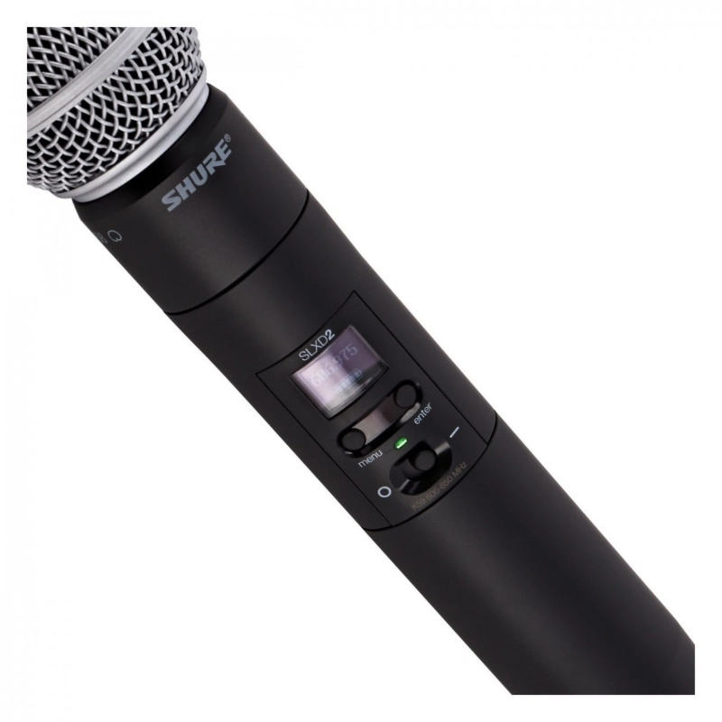 Shure SLXD24E/SM58-S50 Radiomicofono Palmare Professionale 823-832 MHz / 863-865 MHz