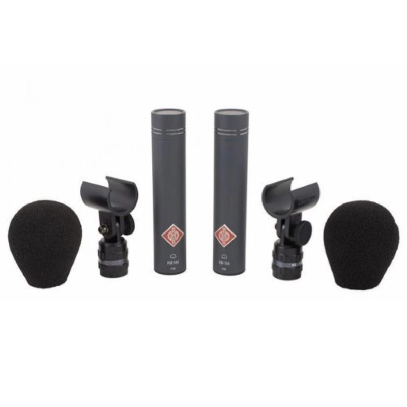Neumann KM184 MT Stereo Set Antracite