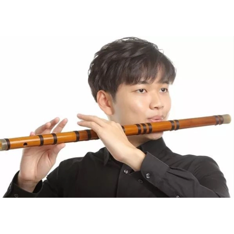 Flauto Traverso Cinese Bambù in Re