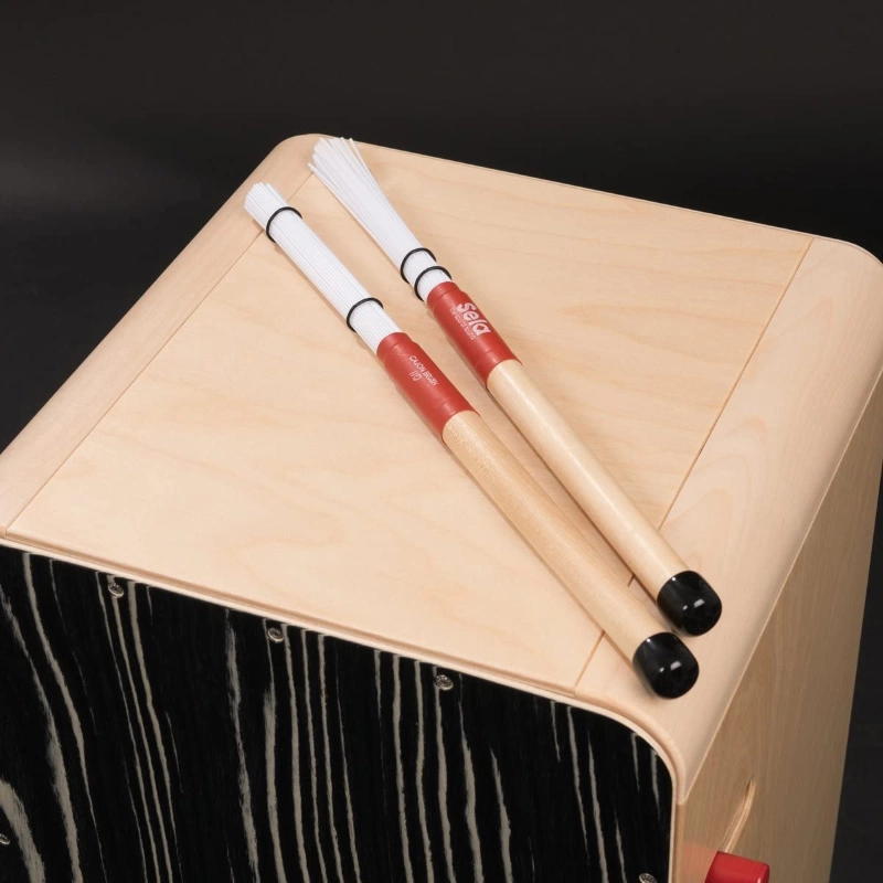 SELA SE065 Cajon Brush 110 Spazzole nylon