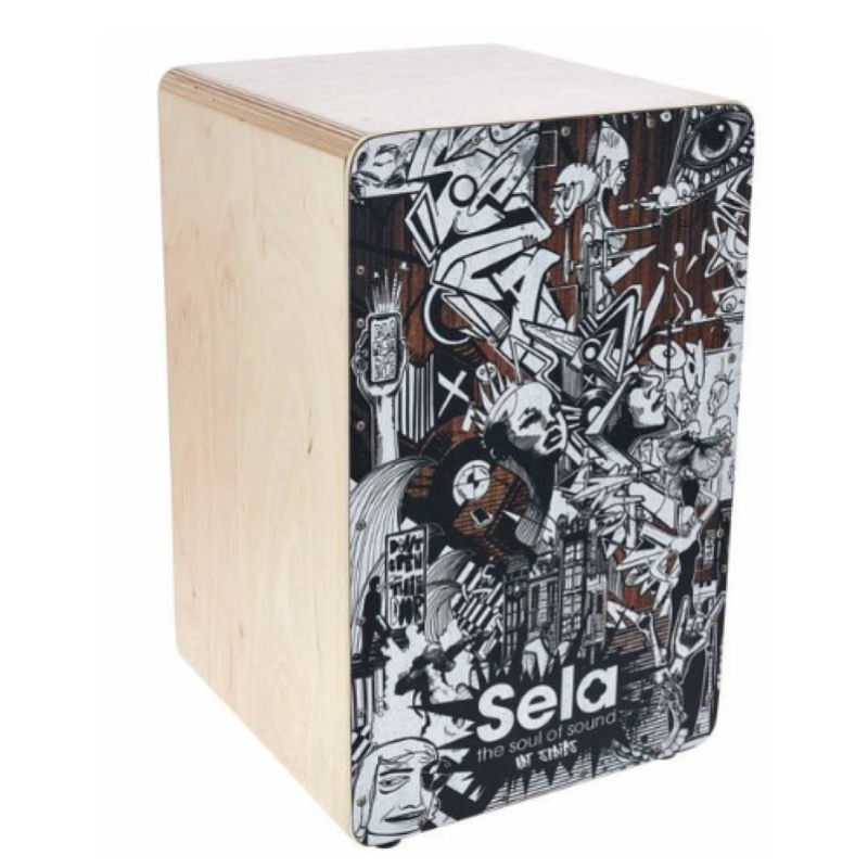 SELA SE173 Cajon Art Series Sketch