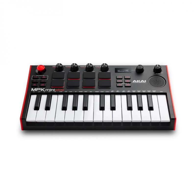 Akai Professional MPK Mini Play Tastiera Controller USB 25 Tasti Mini con Altoparlanti