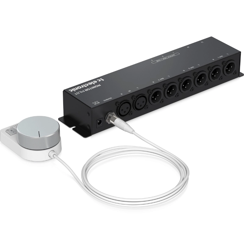 TC Electronic MONITOR PILOT Controller da Tavolo per Monitor e Cuffie