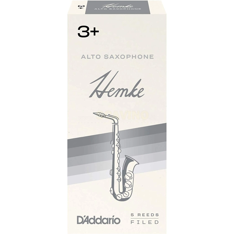 D'Addario Hemke Ance per Sax Alto 3.0+