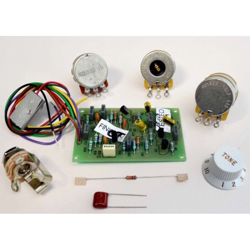 Fender Stratocaste Mid Boost Kit Pickups and Preamps 0057577000