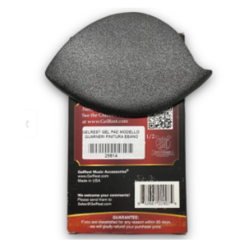 GelRest Gel Pad Modello GUARNERI Ebano coprimentoniera