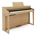 Roland HP702 LA Pianoforte Digitale 88 Tasti Light Oak con Mobile Rovere