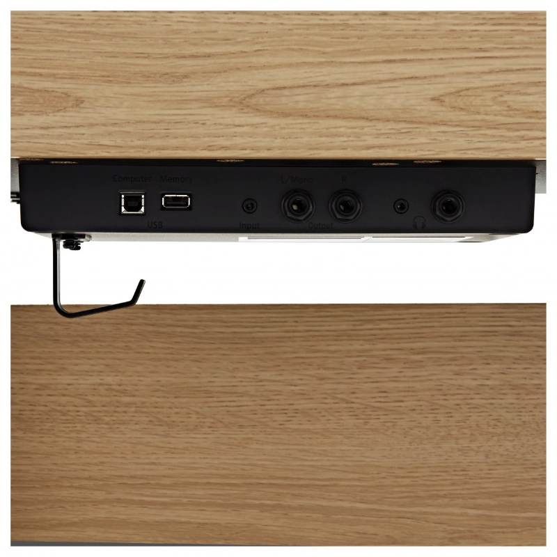 Roland HP702 LA Pianoforte Digitale 88 Tasti Light Oak con Mobile Rovere