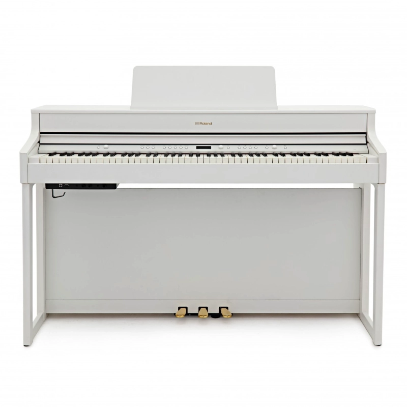 Roland HP702 WH Pianoforte Digitale 88 White Tasti con Modile Bianco Satinato