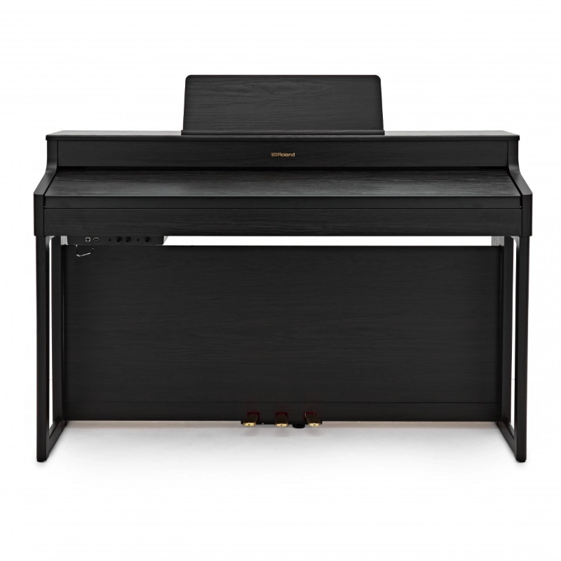 Roland HP702 CH Pianoforte Digitale 88 Tasti Charcoal Black con Mobile Nero Satinato