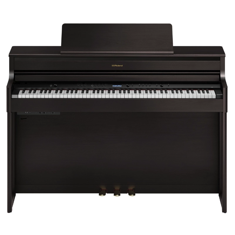 Roland HP704 DR Pianoforte Digitale 88 Tasti in Legno Dark Rosewood con Mobile Palissandro