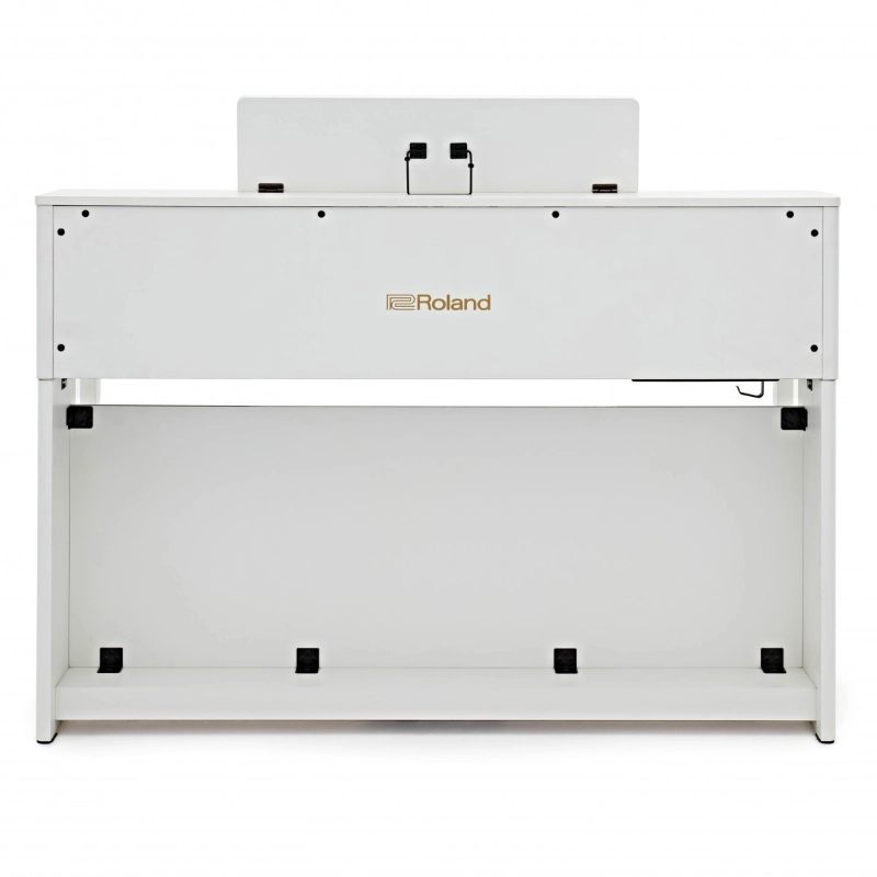 Roland HP704 WH Pianoforte Digitale 88 Tasti in Legno White con Mobile Bianco Satinato