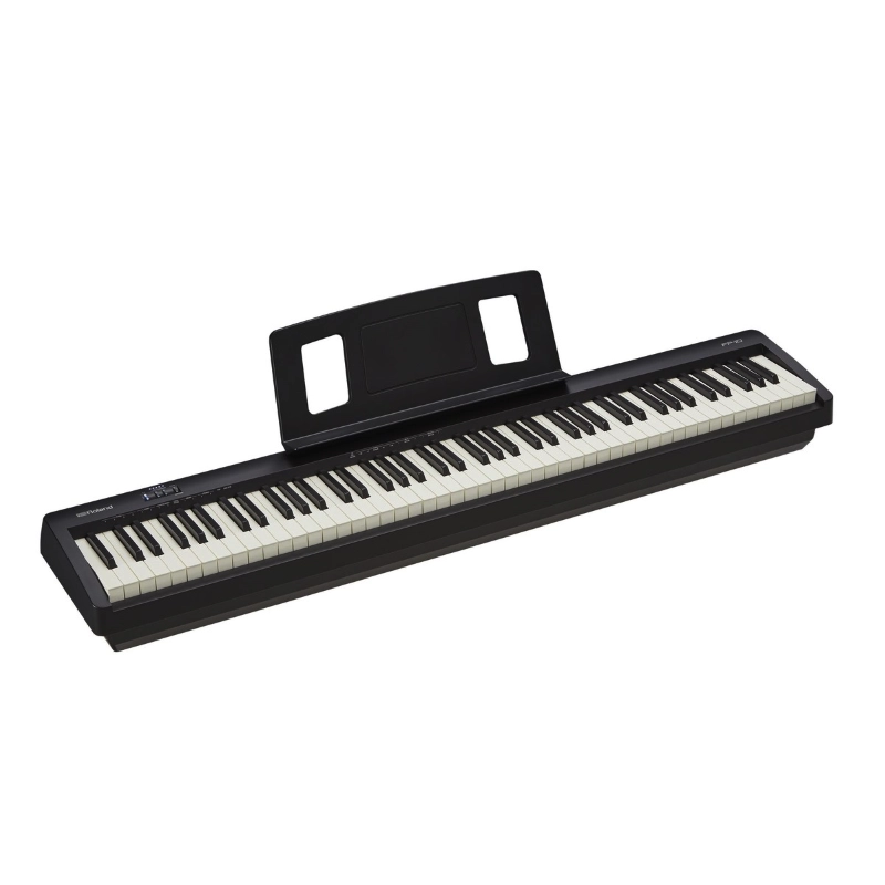 Roland FP10 BK Mega Bundle Pianoforte Digitale 88 Tasti con Supporto Pedale Panca e Cuffia