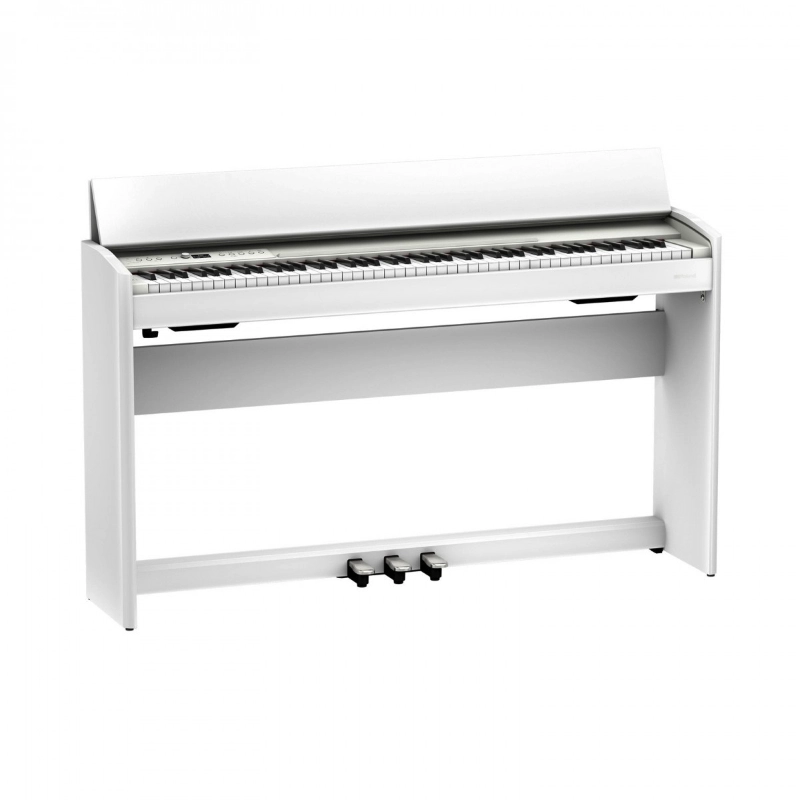 Roland F701 WH White Pianoforte Digitale con Mobile Bianco