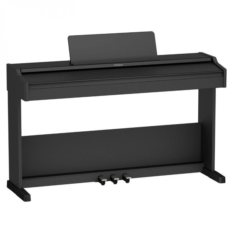 Roland RP107 BKX Pianoforte Digitale Amplificato con Mobile Nero Satinato