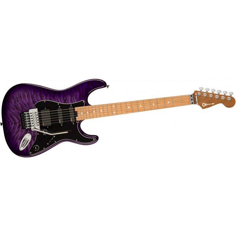 Charvel Marco Sfogli Signature Pro-Mod So-Cal Style 1 HSS FR CM QM Transparent Purple Burst 2966036592