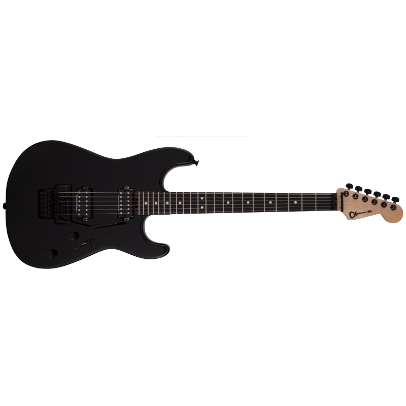 Charvel Pro-Mod San Dimas® Style 1 HH FR E, Ebony Fingerboard, Gloss Black 2965801503