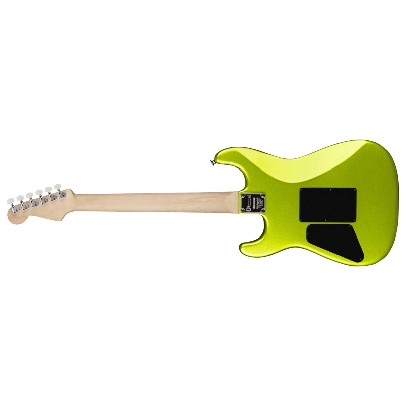 Charvel Pro-Mod San Dimas® Style 1 HH FR E, Ebony Fingerboard, Lime Green Metallic 2965831518