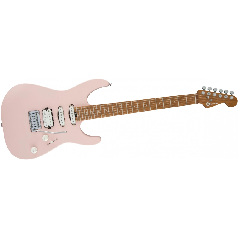 Charvel Pro-Mod DK24 HSS 2PT CM Satin Shell Pink 2969433519