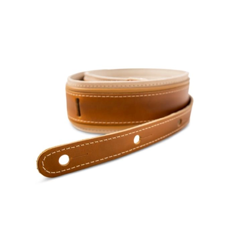 Taylor Reflections 2.5" Leather Guitar Strap - Palomino