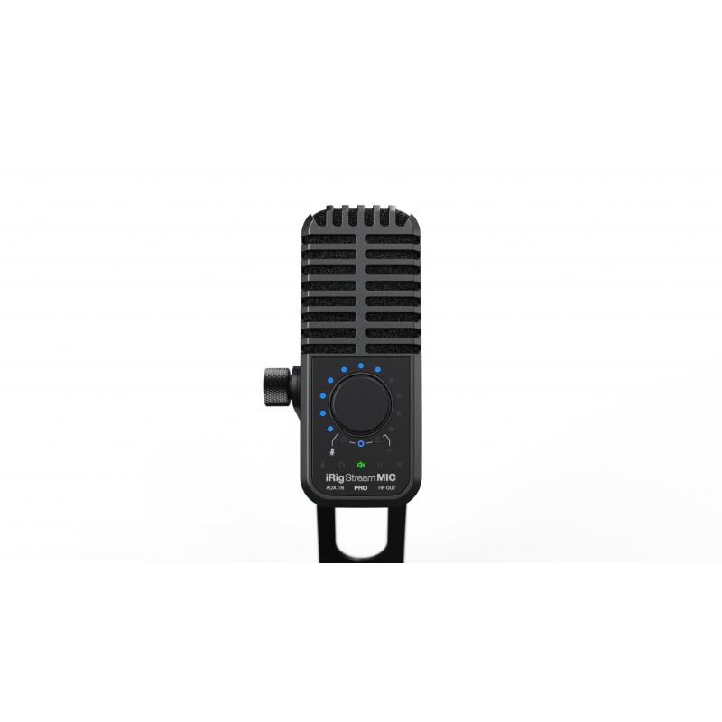 IK Multimedia iRig STREAM MIC PRO Microfono con interfaccia audio integrata