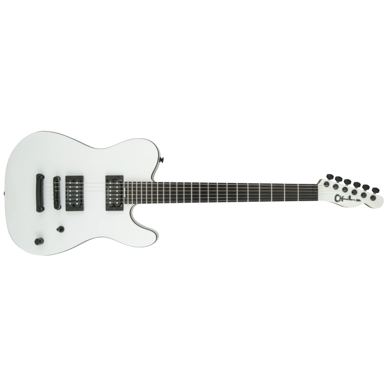 Charvel Joe Duplantier Signature Pro-Mod San Dimas® Style 2 HH, Ebony Fingerboard, Satin White 2976181398
