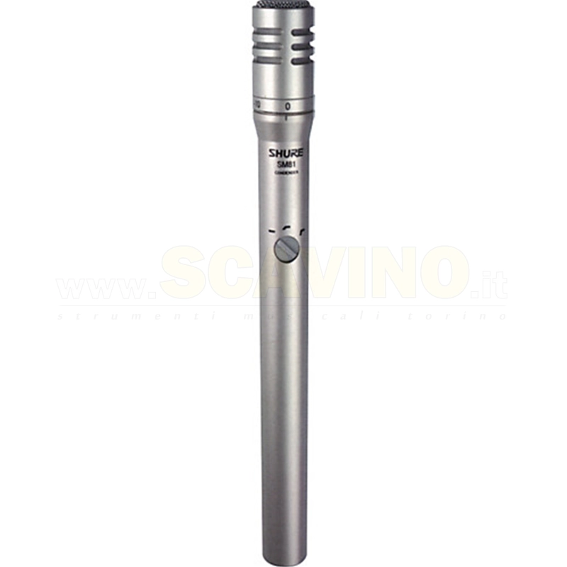 Shure SM81 Microfono per Strumenti Acustici
