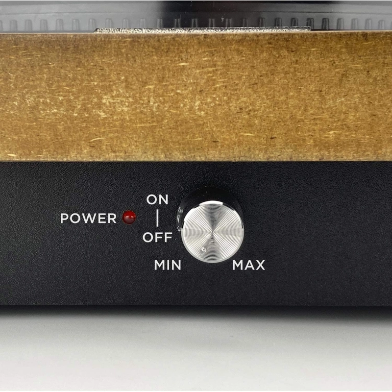 Aiwa GBTUR120 WD MKII Giradischi finitura legno amplificato 5w + 5W