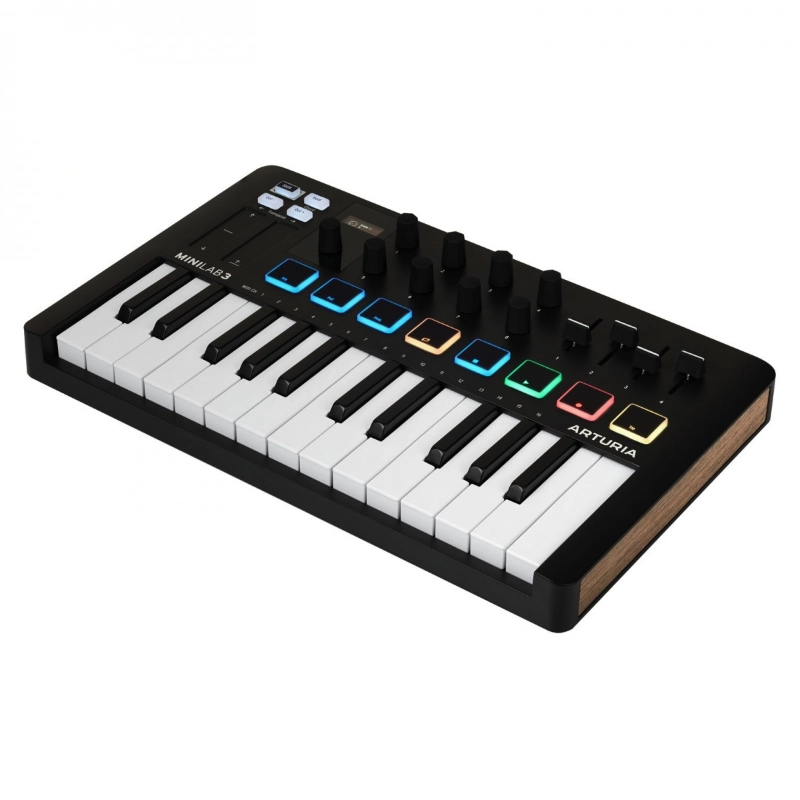 Arturia MiniLab 3 Black Controller MIDI USB 25 Tasti Mini Nero