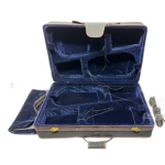 ASTUCCIO 4 VIOLINI BRUCK BLU