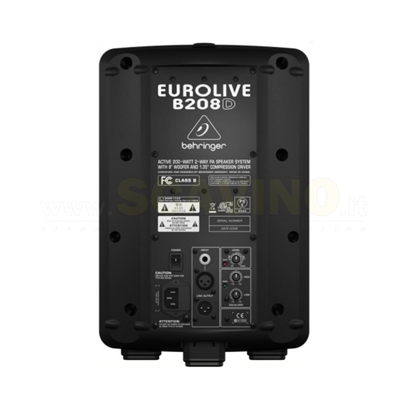 BEHRINGER CASSA AMPLIFICATA B208