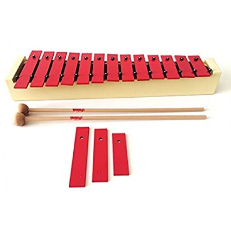 HONSUY 4902 Glockenspiel Soprano Diatonico Rosso Do-La