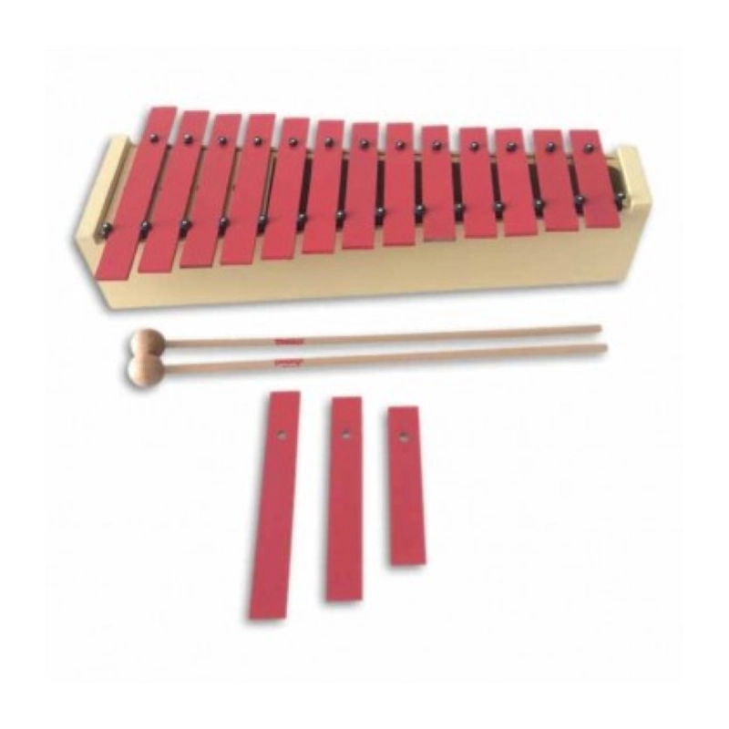 HONSUY 4901 Glockenspiel Alto Do-La Diatonico rosso