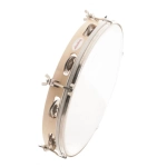 Honsuy 4130 Tamburello cm.30 pelle sintetica, 8 paia piattini