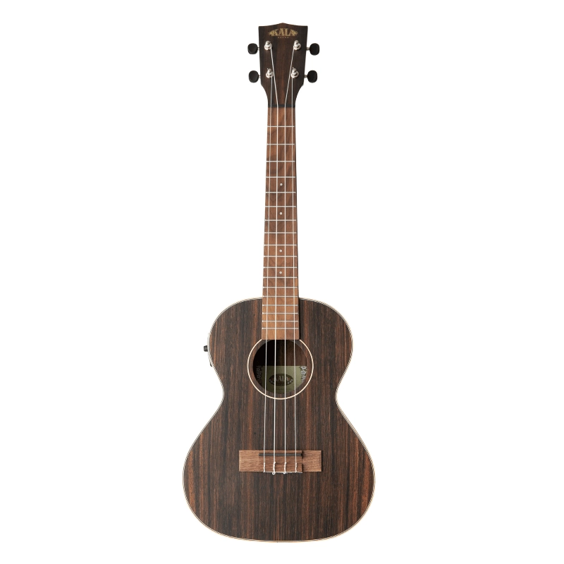 Kala KA-EBY-TE - Ukulele tenore Striped Ebony elettrificato - c/borsa