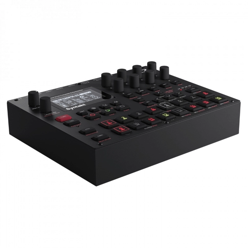 Elektron Syntackt Drum Machine a 12 Voci, Sintetizzatore, Sequencer e Groove Machine