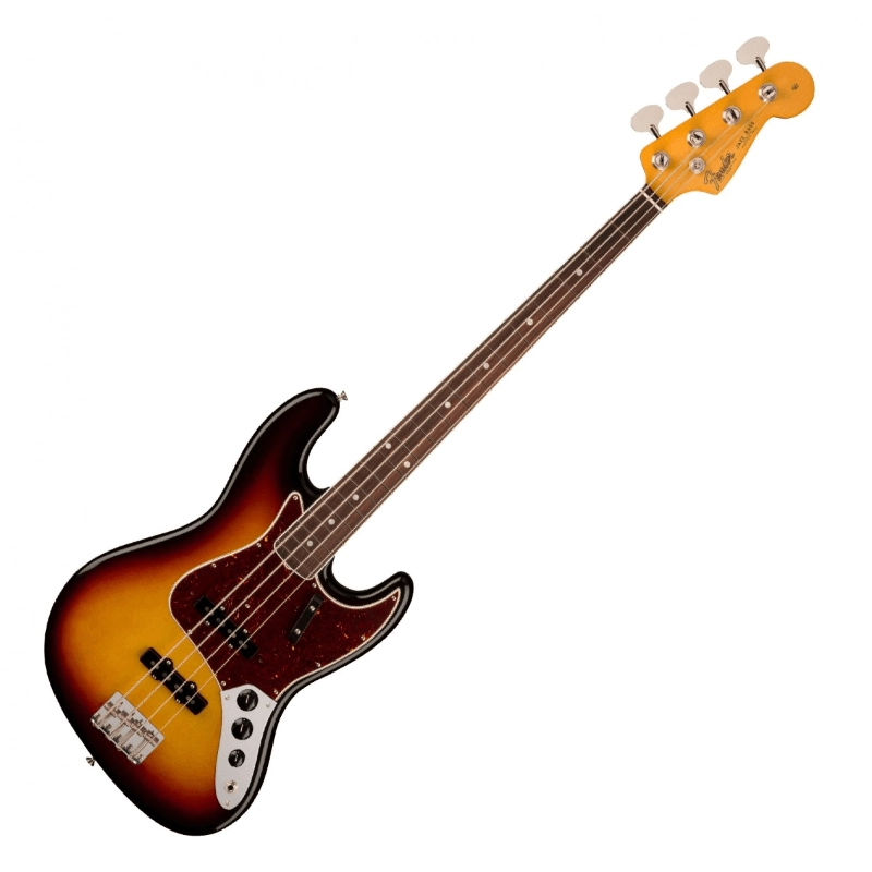 Fender American Vintage II 1966 Jazz Bass®, Rosewood Fingerboard, 3-Color Sunburst 0190170800