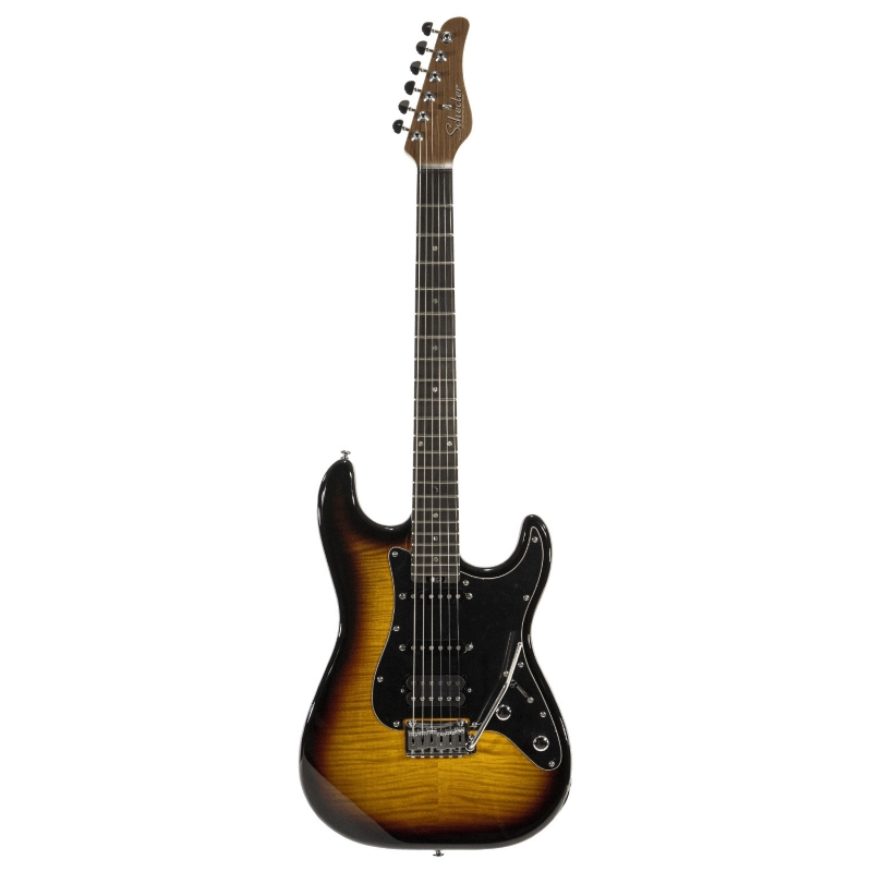 R66 Schecter Elite Traditional Contemporary 3 tone sunburst