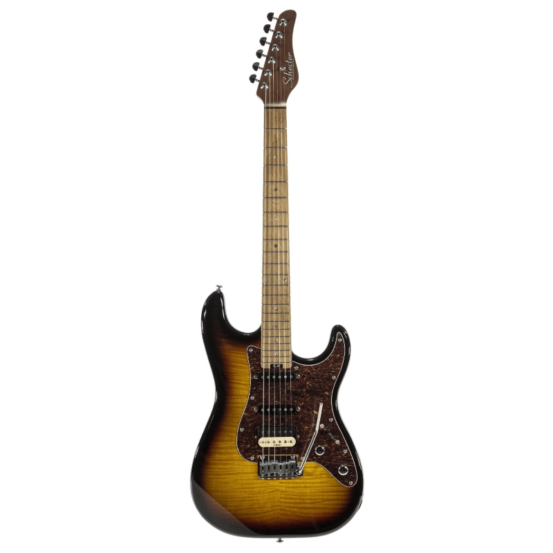 R66 Schecter Elite Traditional Vintage 3 tone sunburst