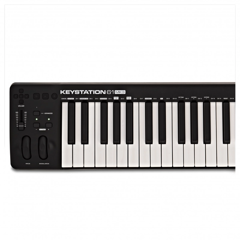 M-Audio Keystation 61 MK3 Tastiera Controller MIDI USB 61 Tasti