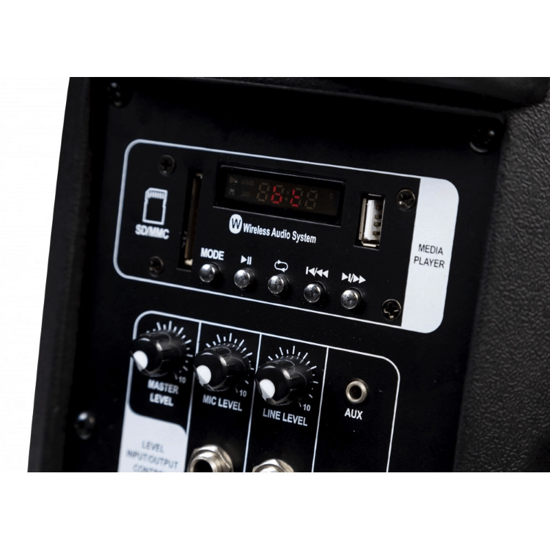 Italian Stage by Proel FRX10AW Diffusore Attivo 10" 100W a Batteria con Bluetooth e Media Player